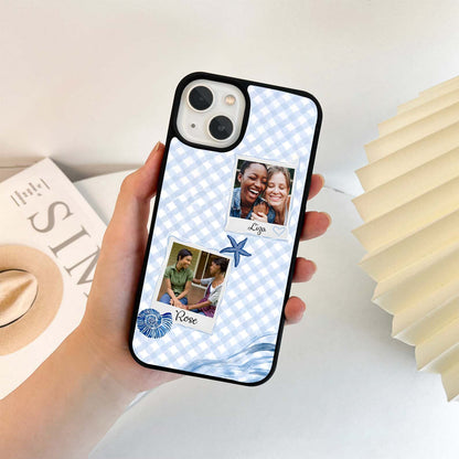 Friends Two Custom Photo Glass Case