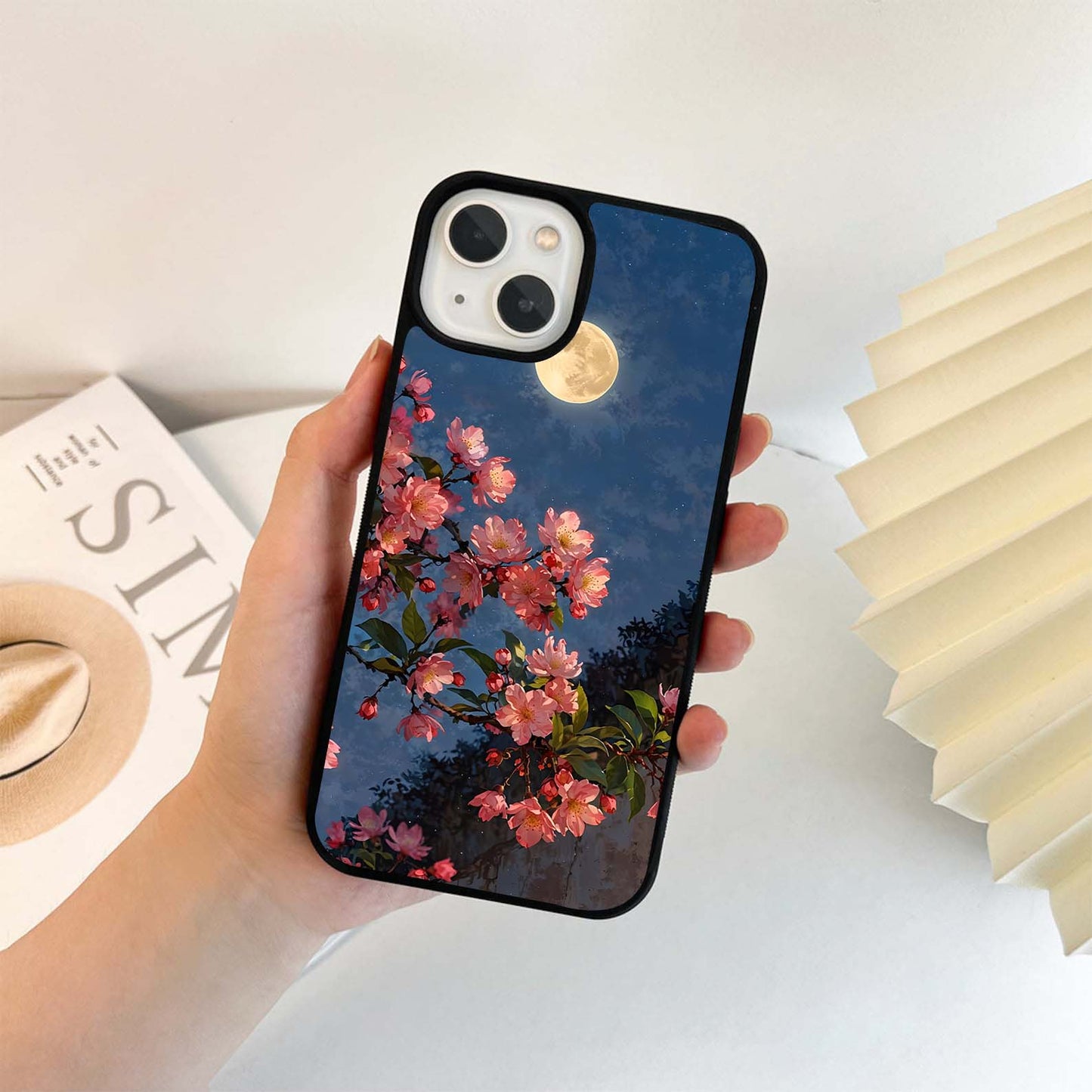 Sunrise Petal Breeze Glass Case