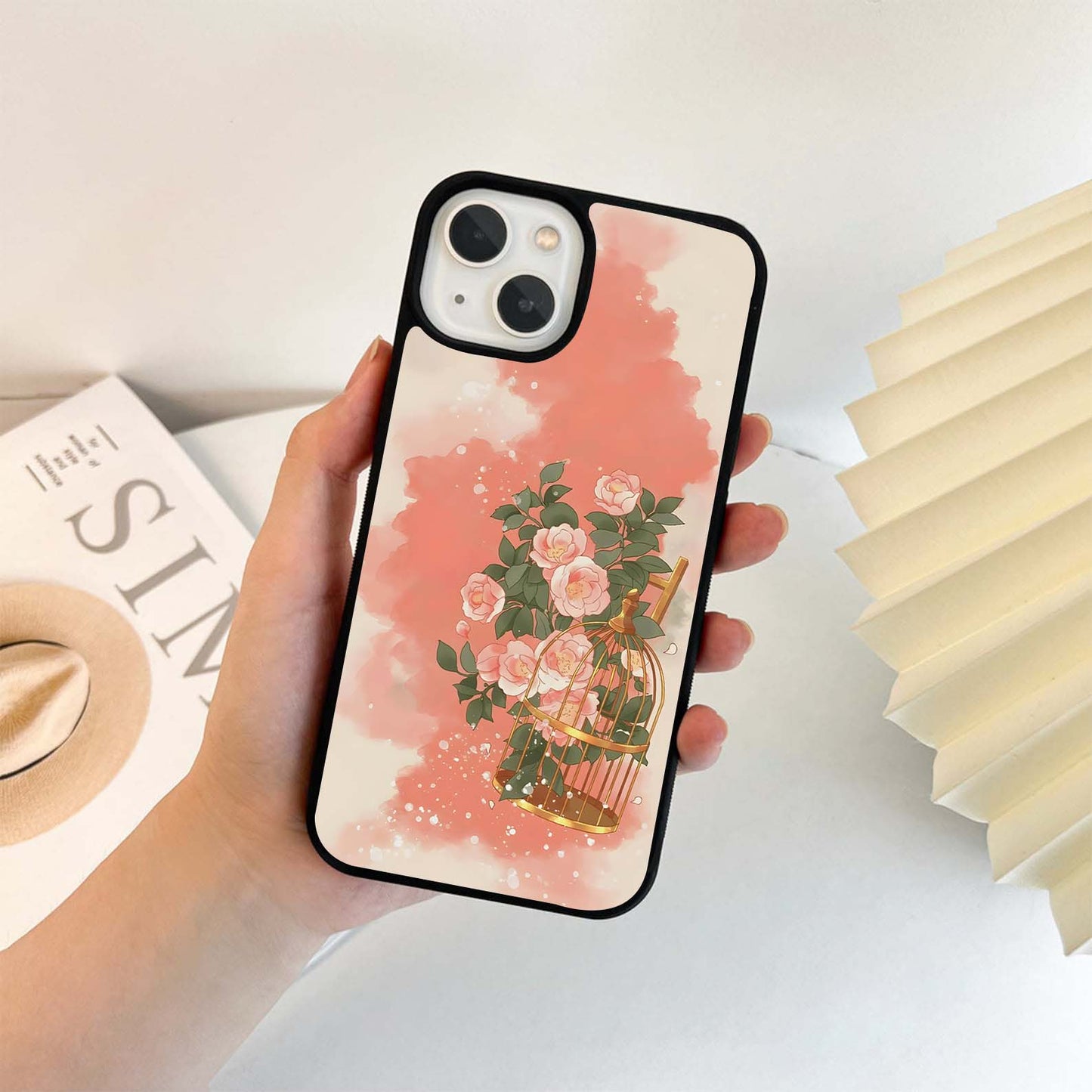 Cosmic Firestorm Glow Glass Case