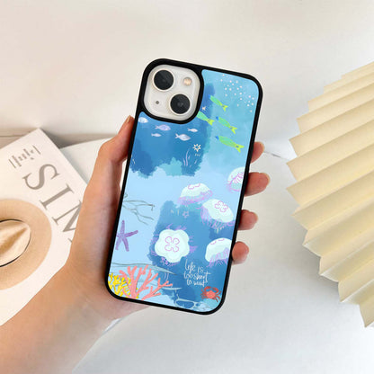 Ocean Doodle Reef Glass Case