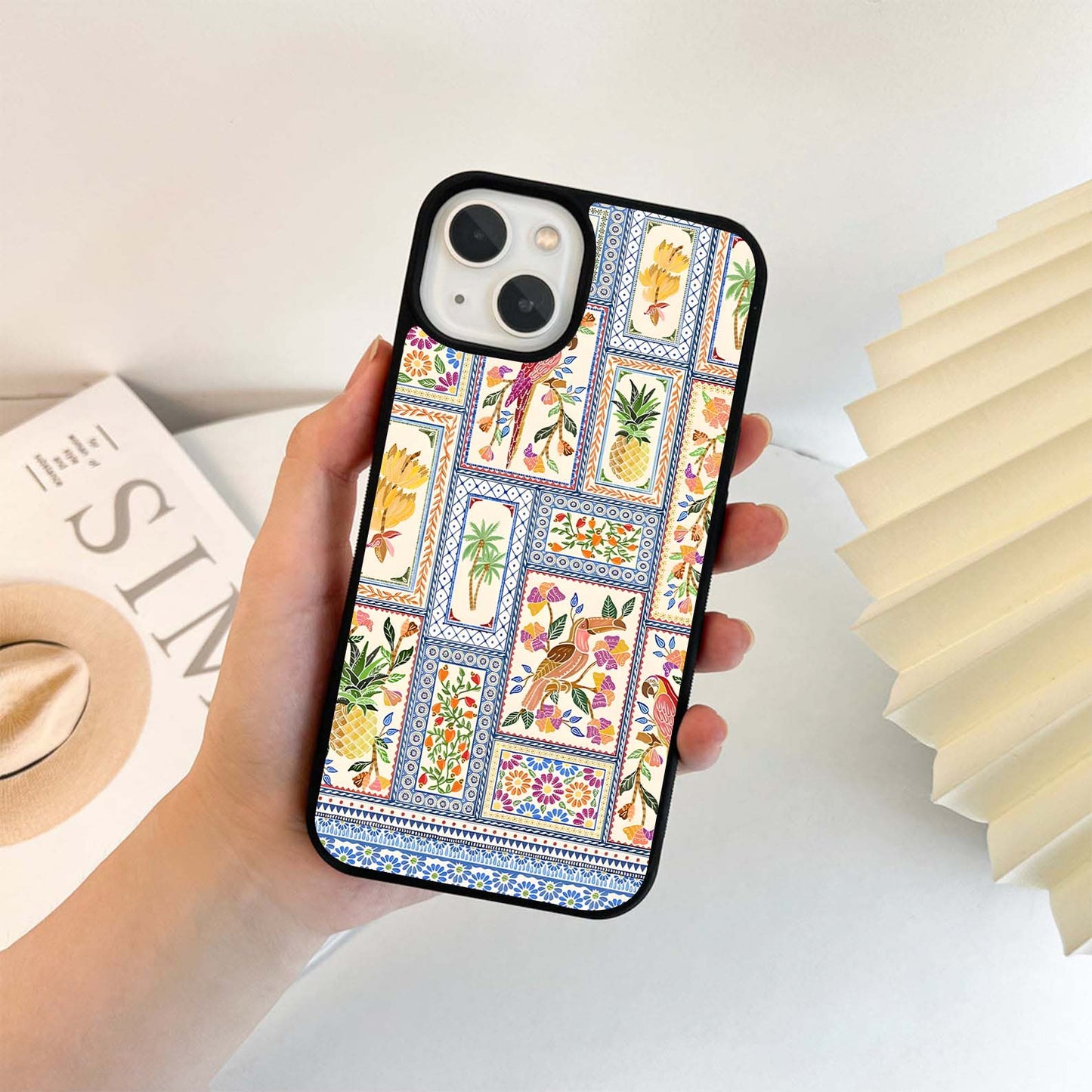 Paradise Patch Glass Case