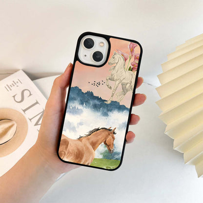 Pastel Horizon Stallion Glass Case