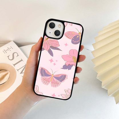 Petal & Flutter Florals Glass Case