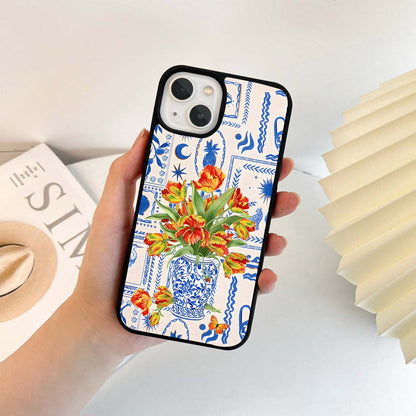 Mystic Garden Tile Glass Case