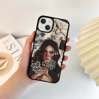 Poetic Vintage Muse Glass Case