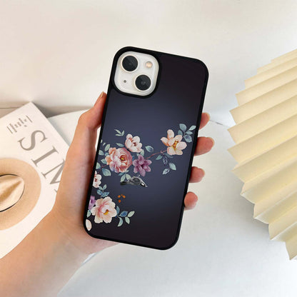 Serenity Blossom Floral Glass Case