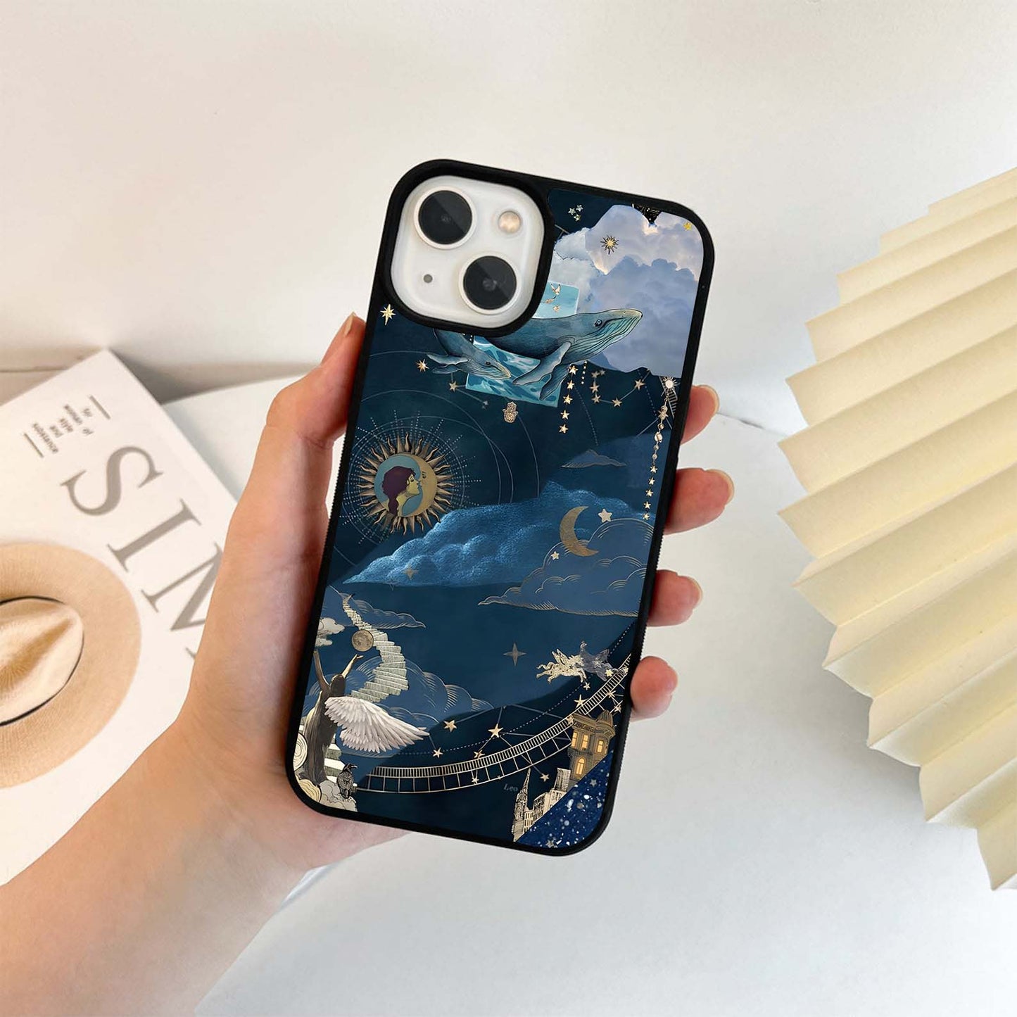 Starlit Whale Glass Case