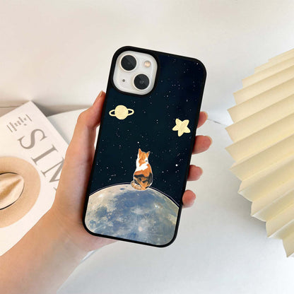 Lunar Cat Companion Glass Case