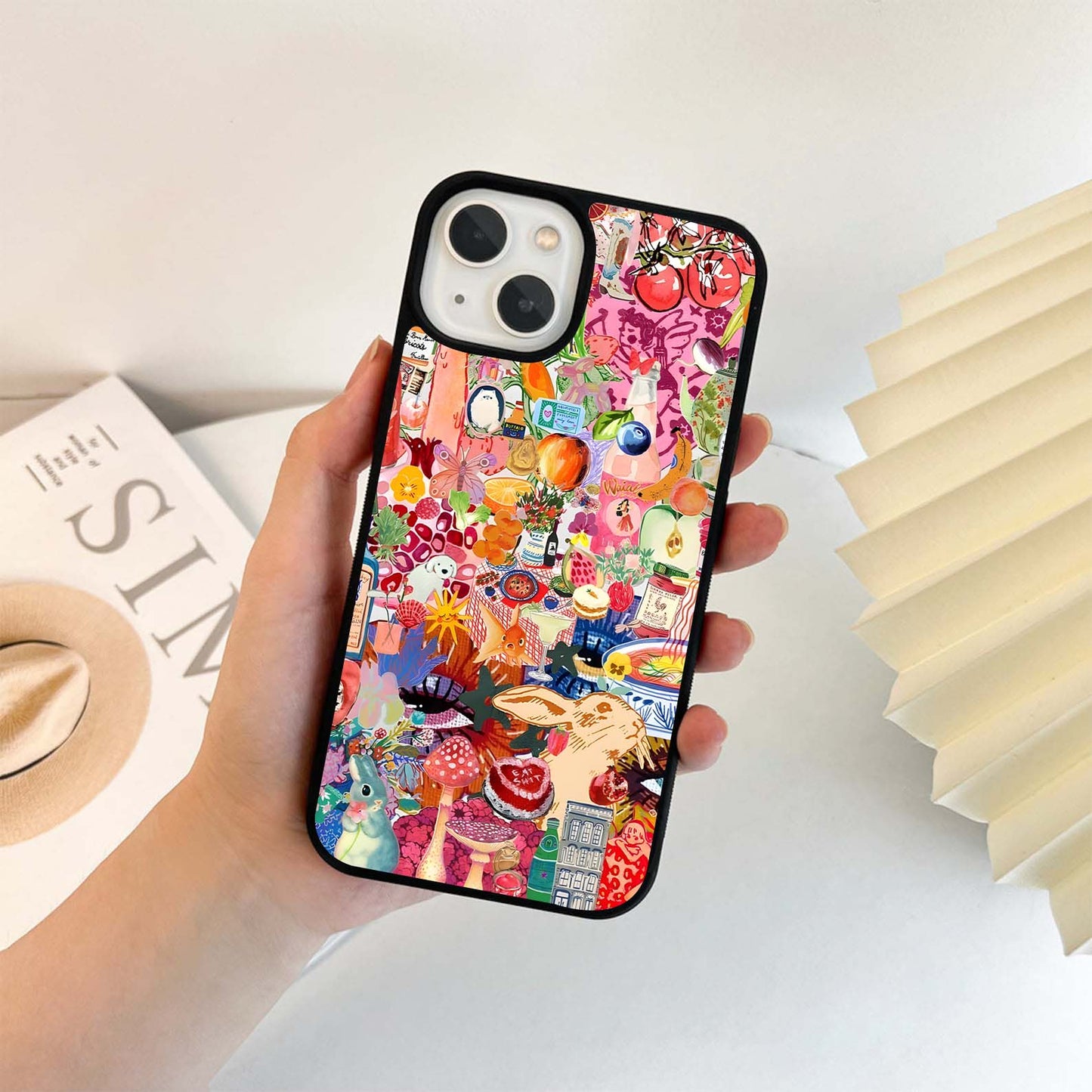 Funky Food Chaos Glass Case