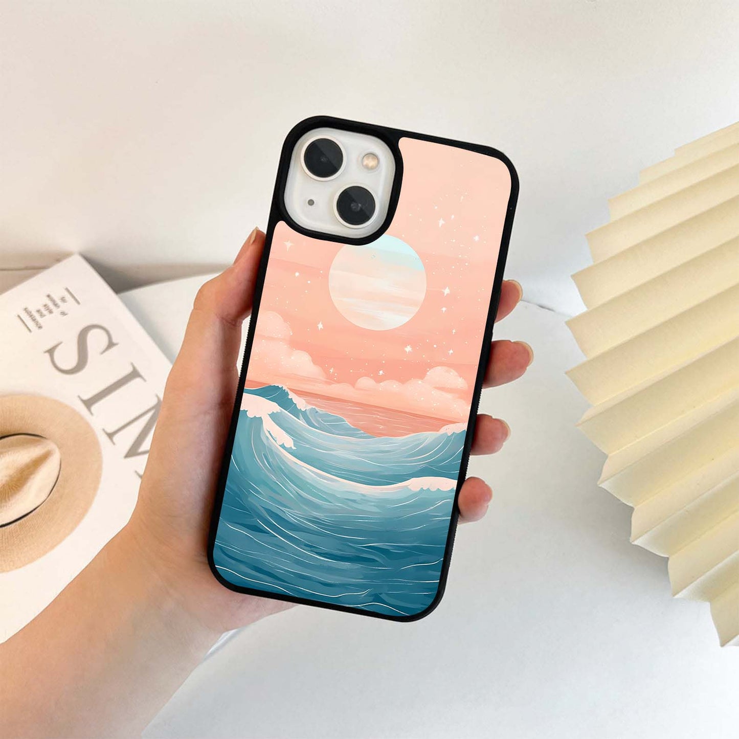 Dreamy Ocean Day Glass Case