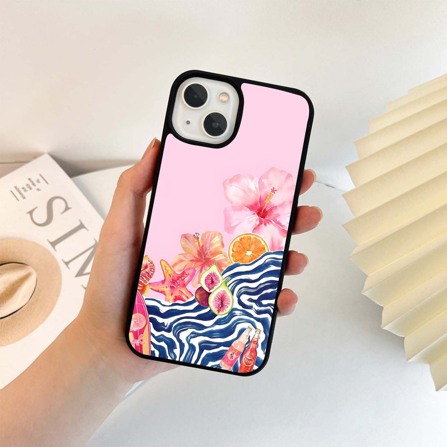 Berry Disco Bloom Glass Case