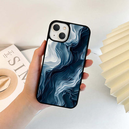 Ethereal Paper Marble Glass Case