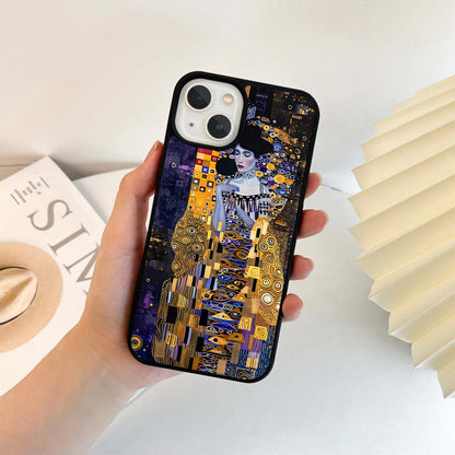 Mural Sad Girl Glass Case