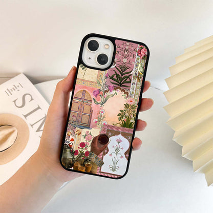 Desi Chai Collage Glass Case