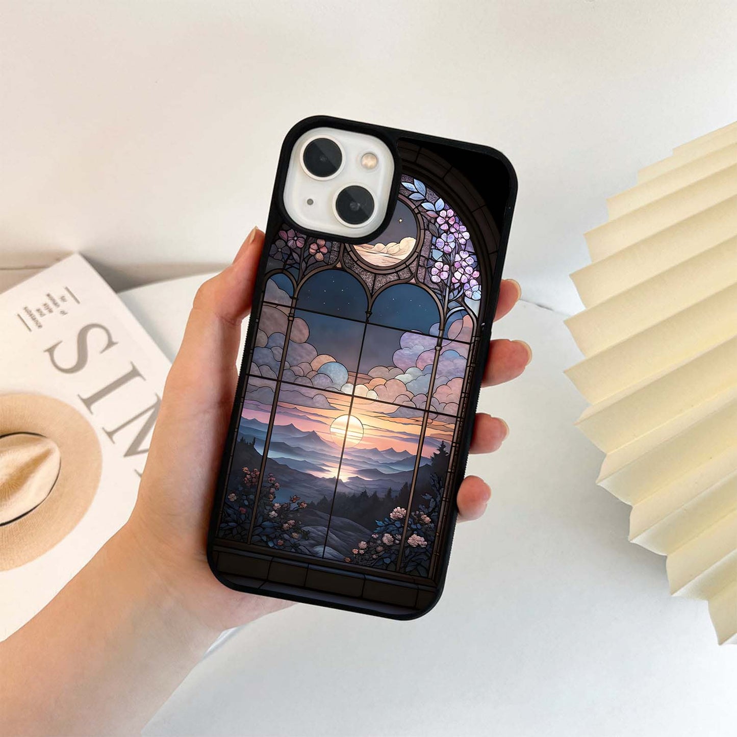 Moon Light Window Glass Case