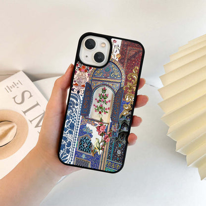 Persian Courtyard Glass Case