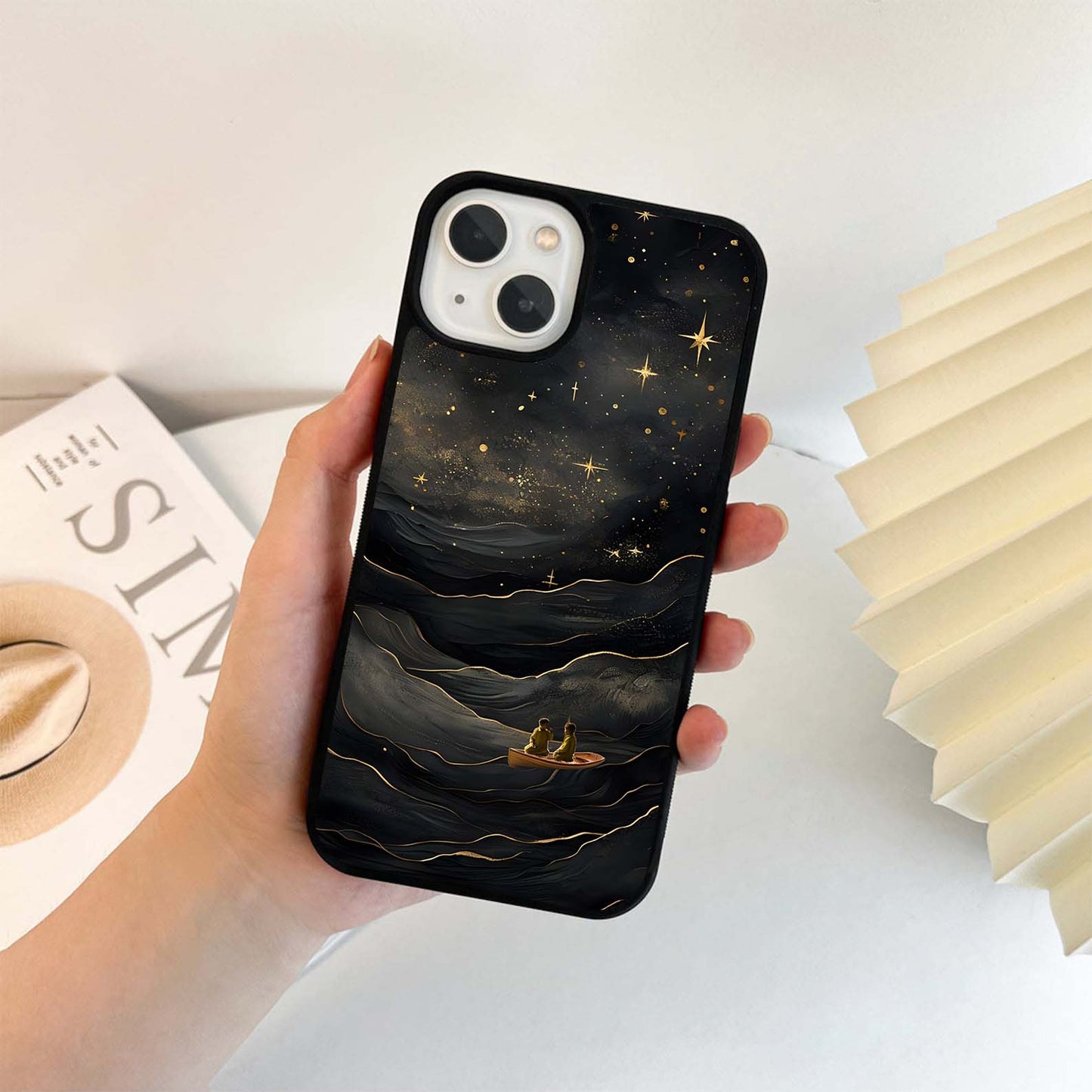 Moonlit Voyage Glass Case