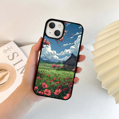 Anime Cottage Field Glass Case