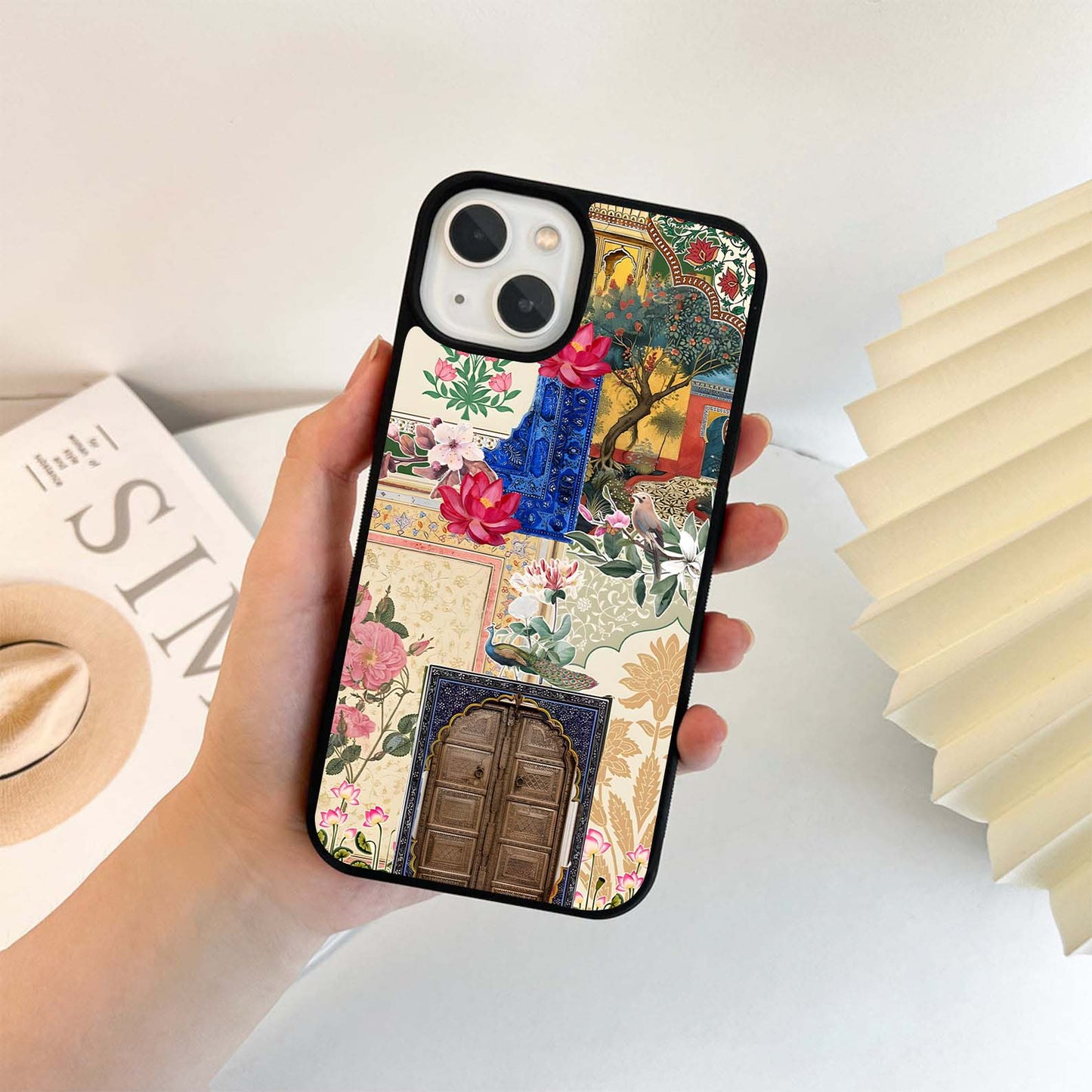 Rajwada Bloom Glass Case