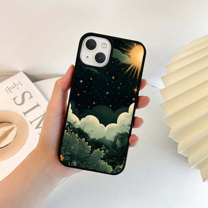 Sunburst  Forest Glass Case