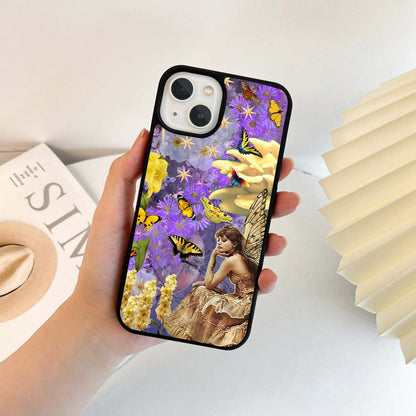 Butterfly Fairy Garden Glass Case