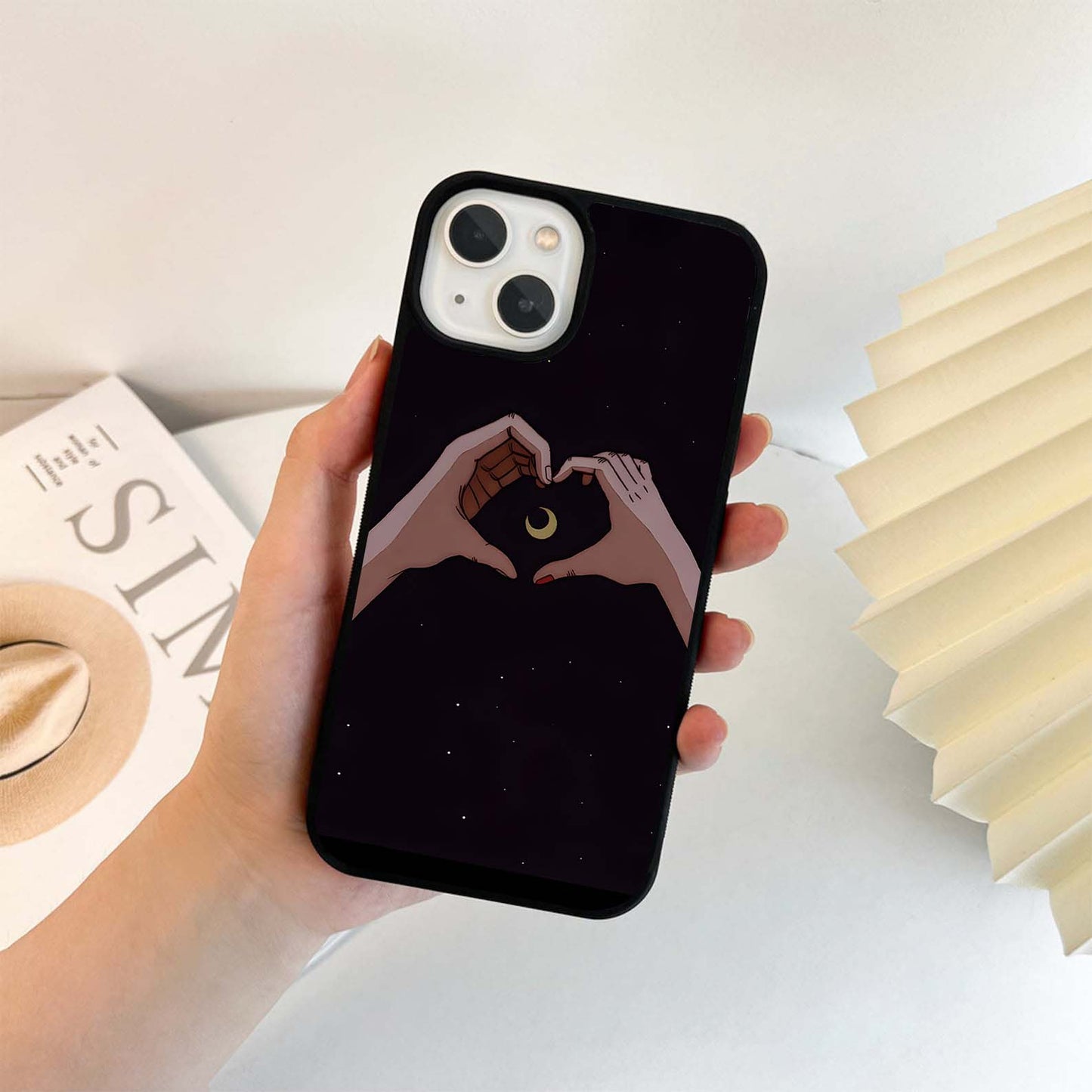 Couple Forever Hand Glass Case