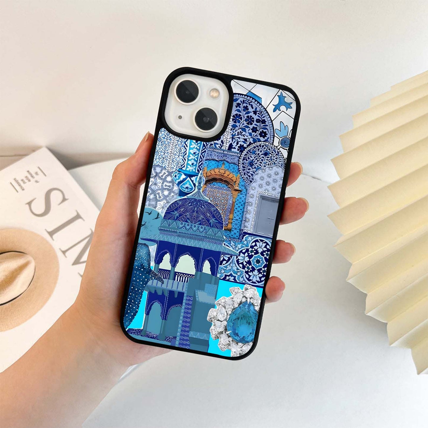 Royal Blue Bliss Glass Case