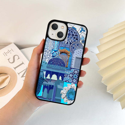 Royal Blue Bliss Glass Case