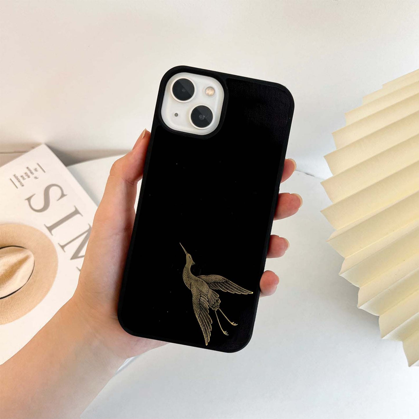 Elegant Single Bird Glass Case