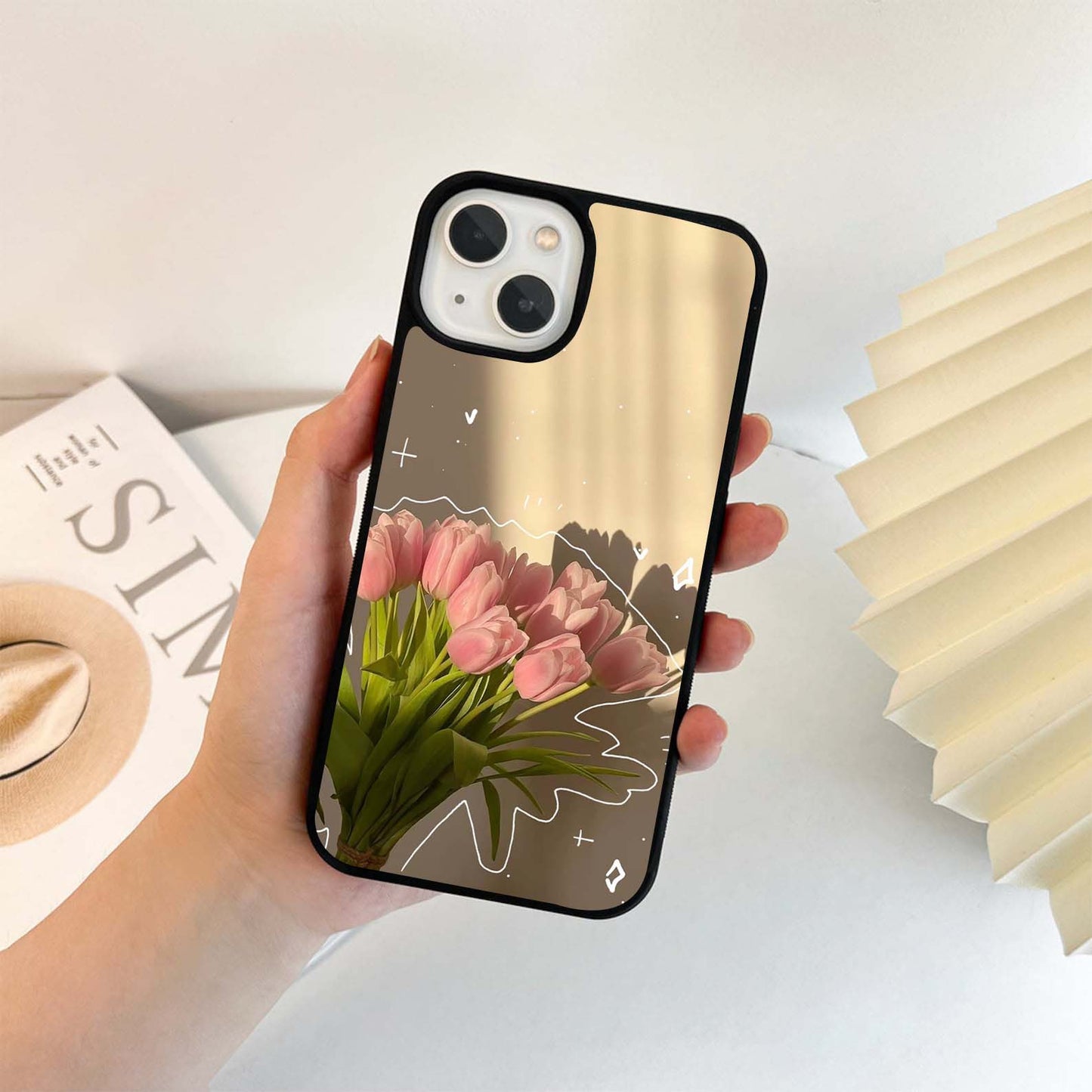 Sunlit Tulip Calm Glass Case