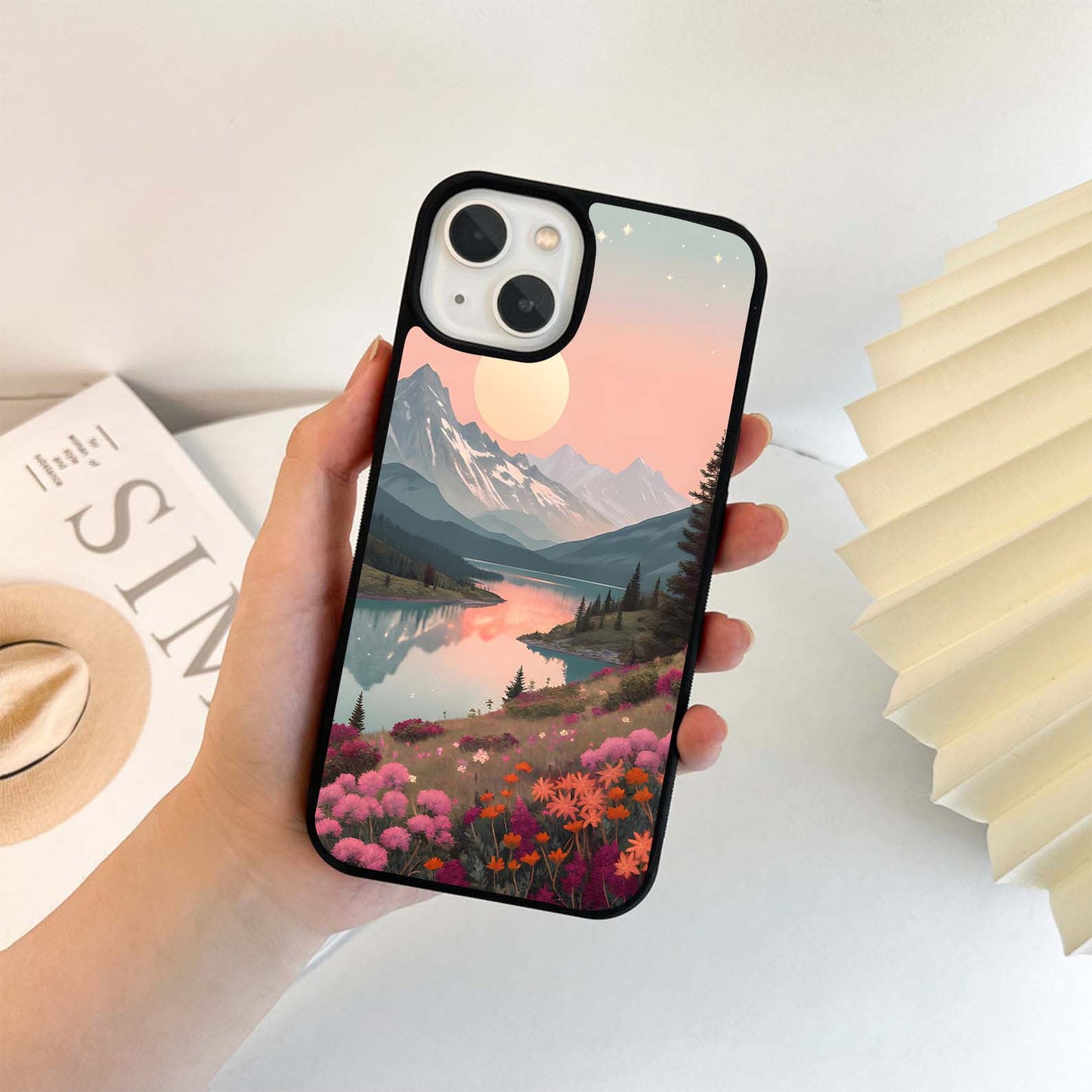 Peace Mountain Valley Glass Case