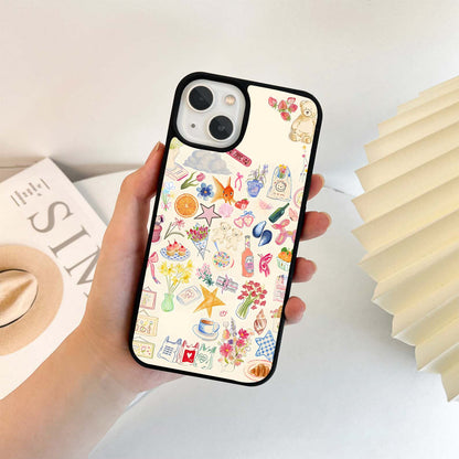 Aesthetic Sweetheart Art Glass Case