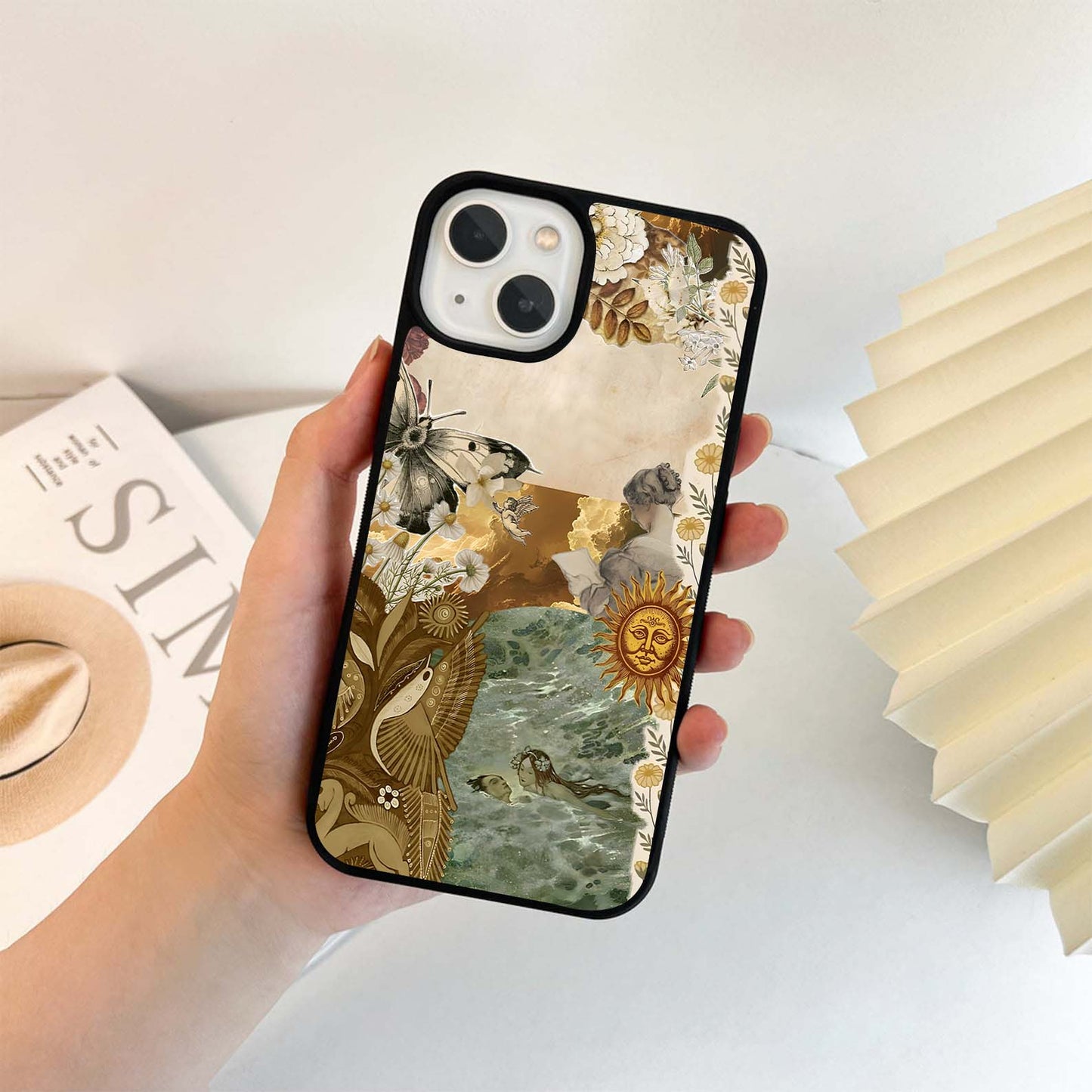 Aesthetic Shuffle Nature Glass Case