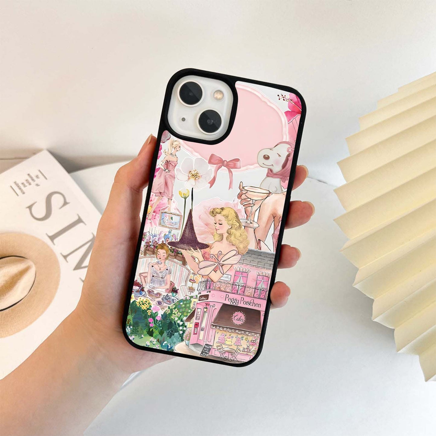 Aesthetic Peggy Glass Case