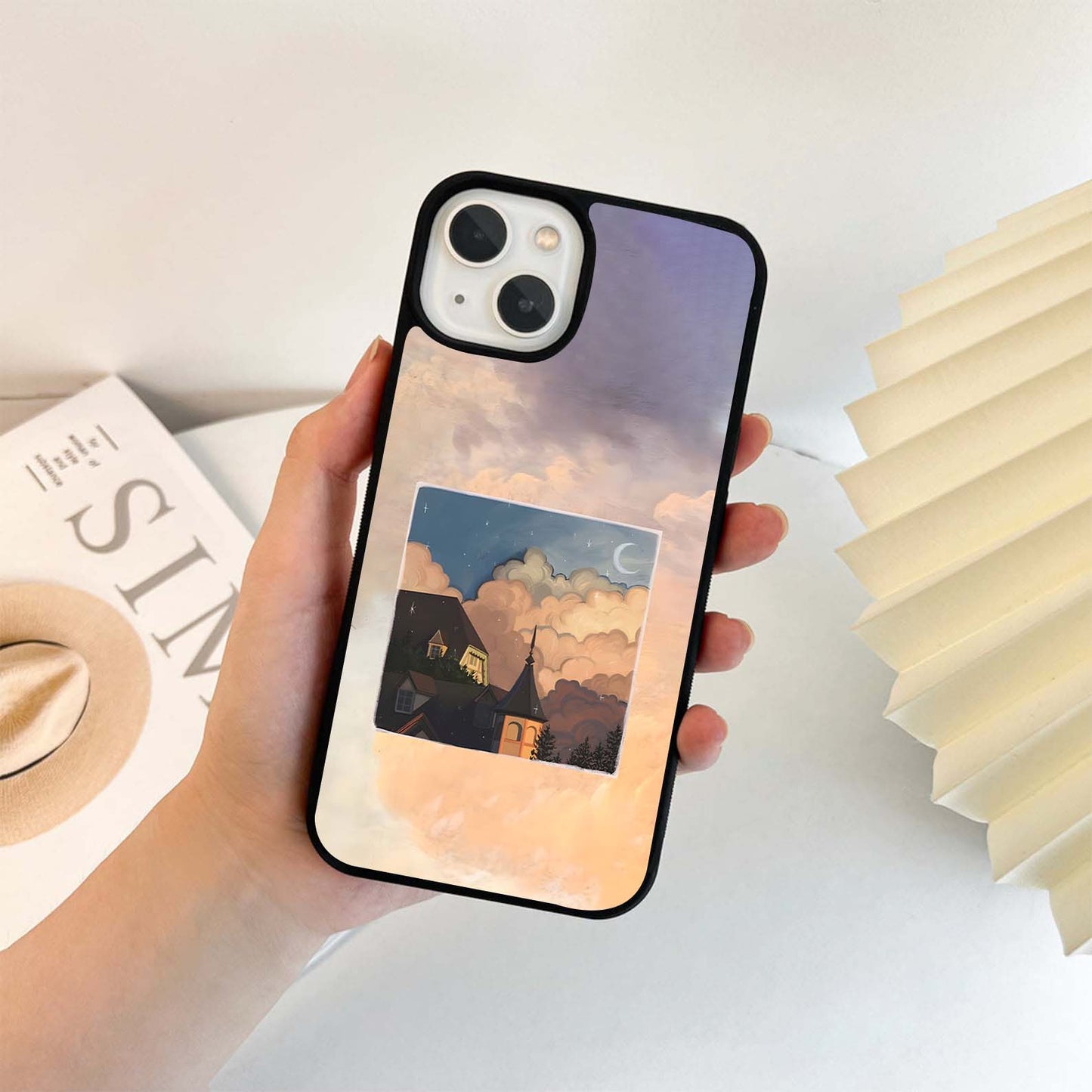 Floating Through Glass Case