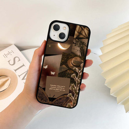 Moonlit Quiet Dreams Glass Case