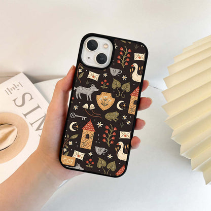 New Fairytale Pattern Glass Case