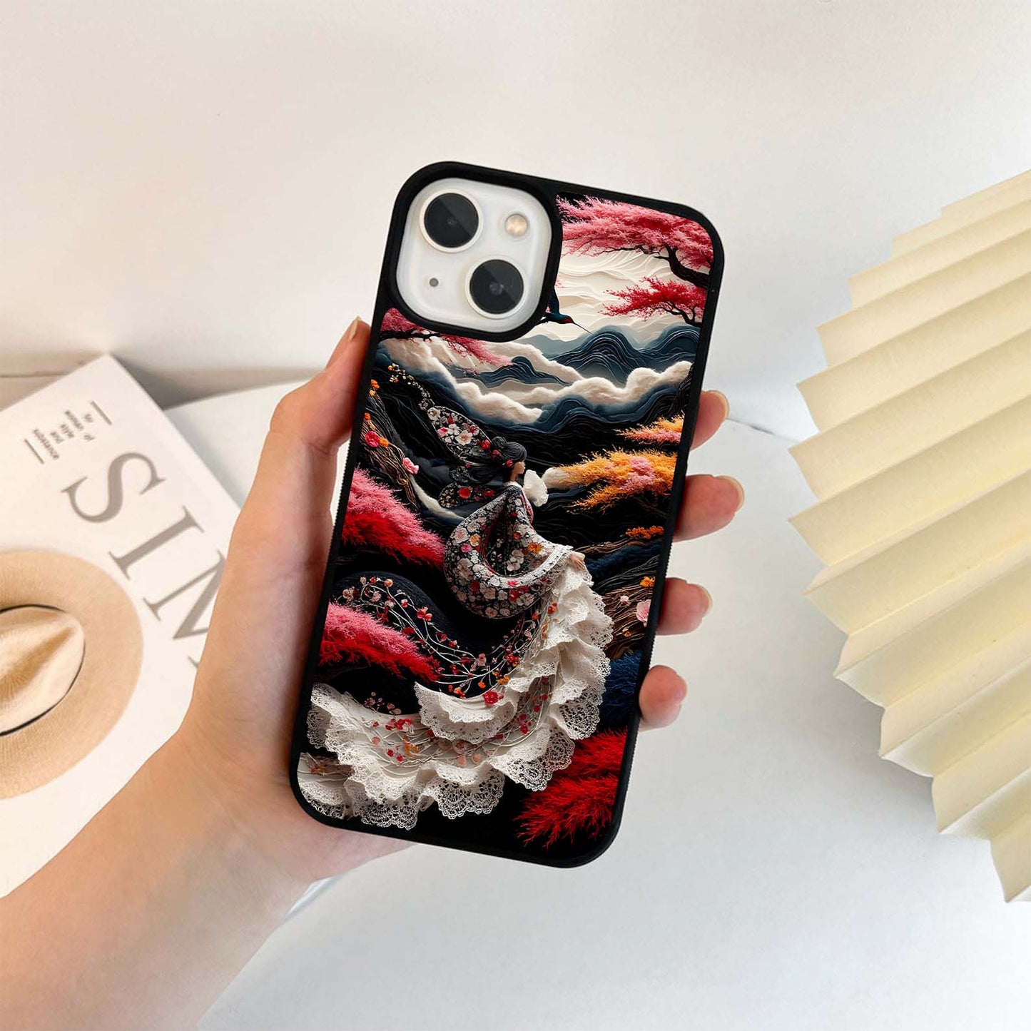 Quilling Style Glass Case