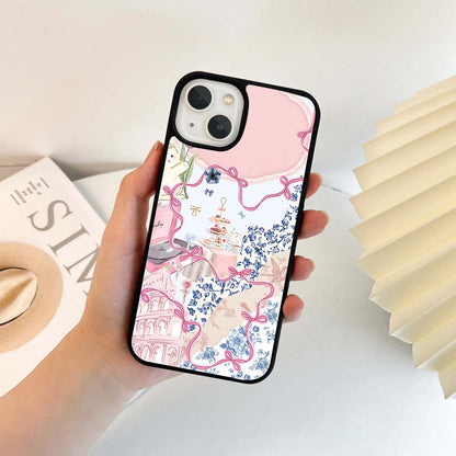 Aesthetic Inncoent Rabbit Glass Case