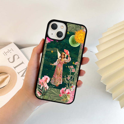 Fairy in Bloom Glass Case