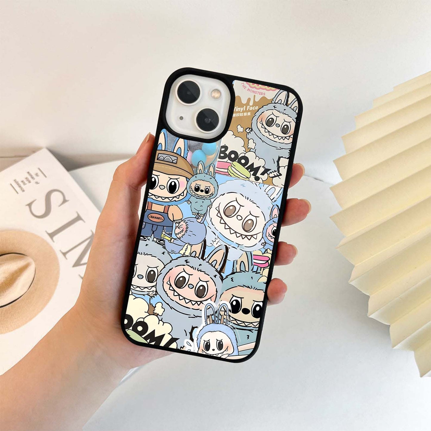 Labubu Boom Gang Glass Case