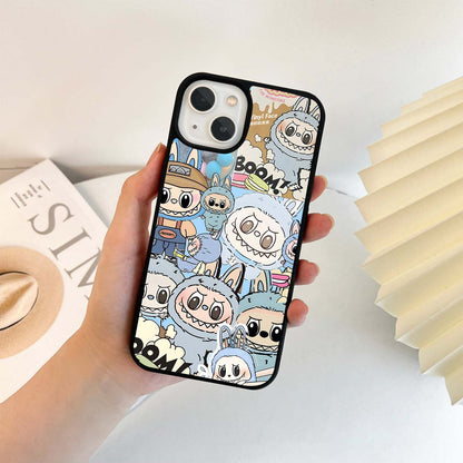 Labubu Boom Gang Glass Case