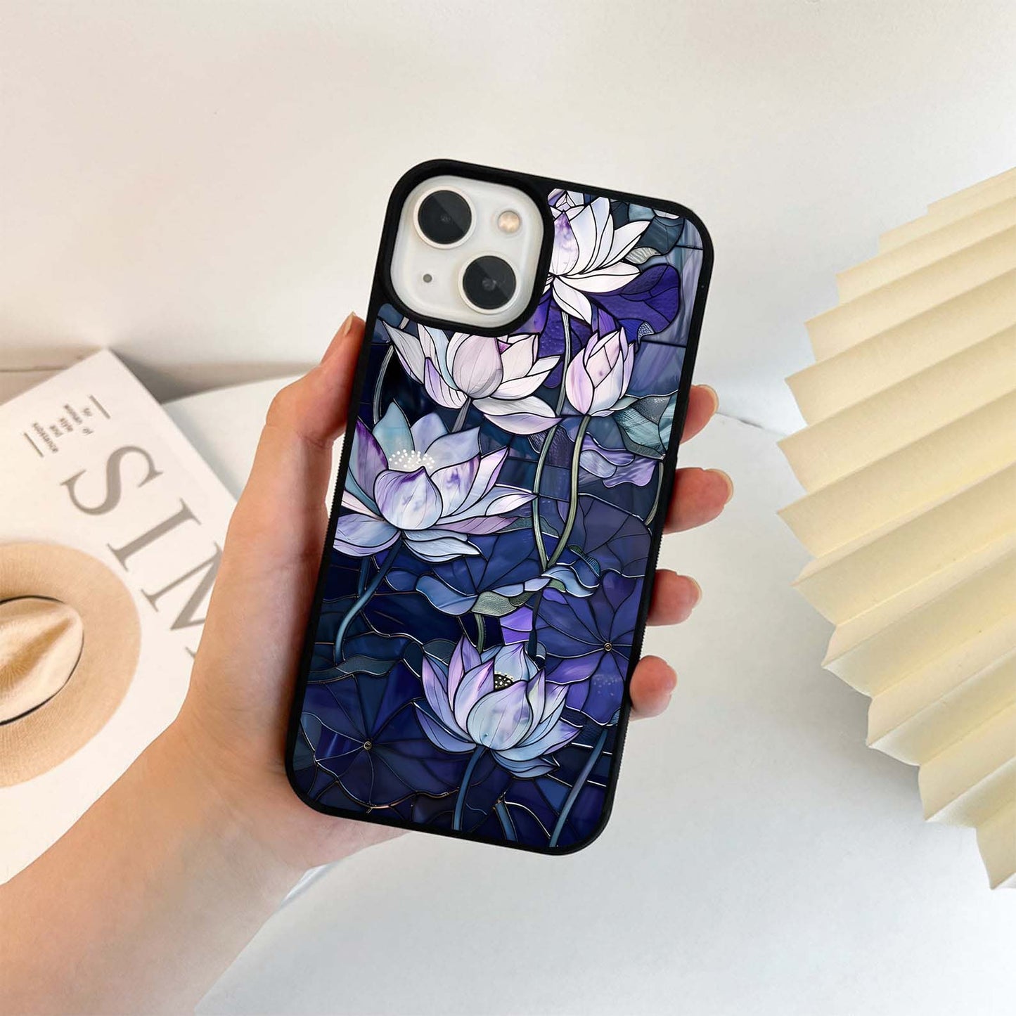 Gloss Petal Rush Glass Case