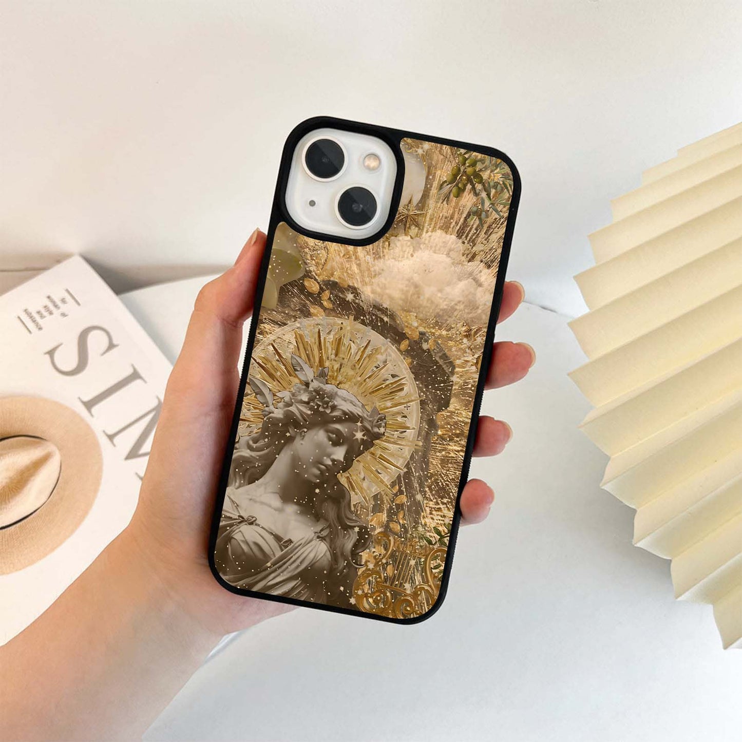 Golden Goddess Real Glass Case