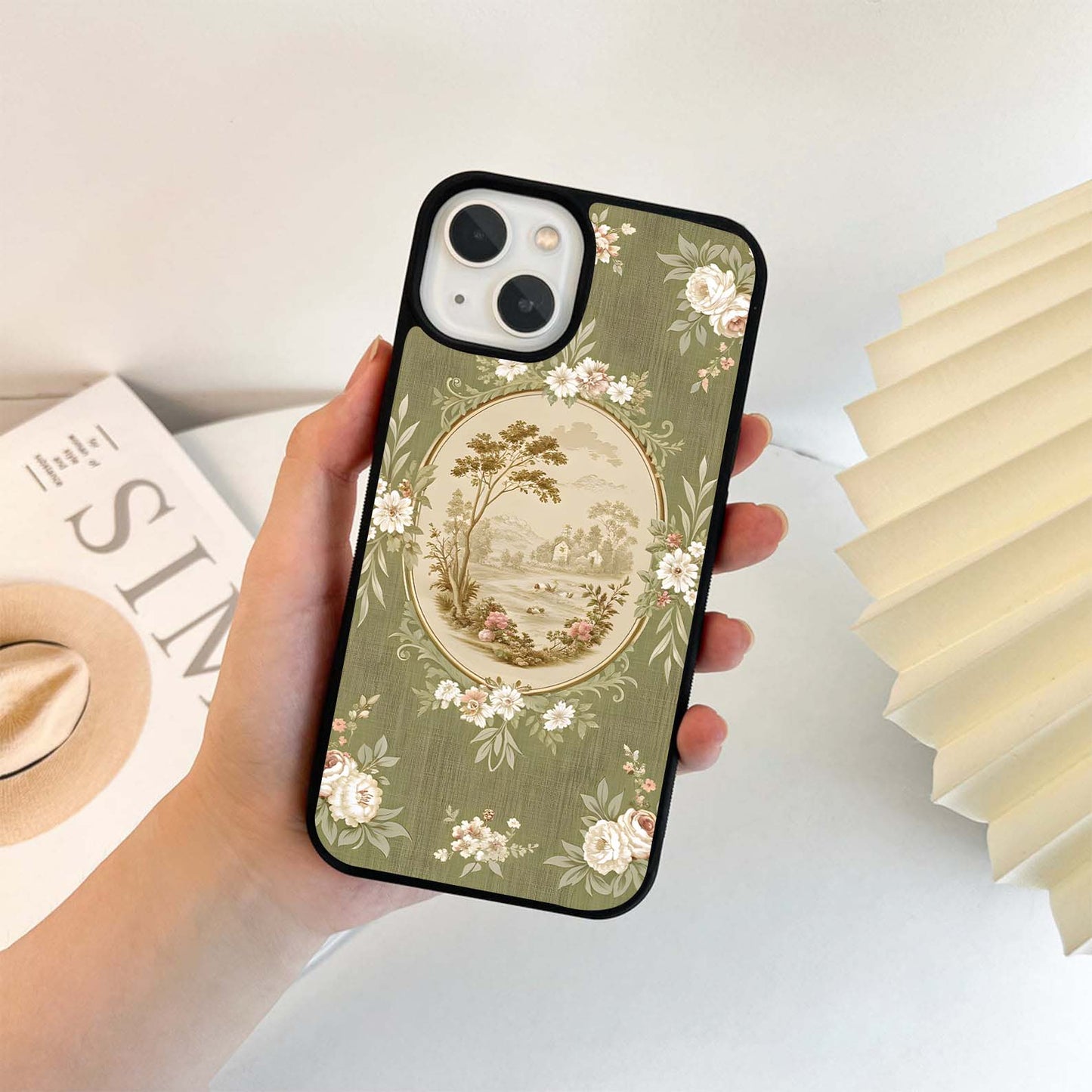 Touch of French Country Glass Case