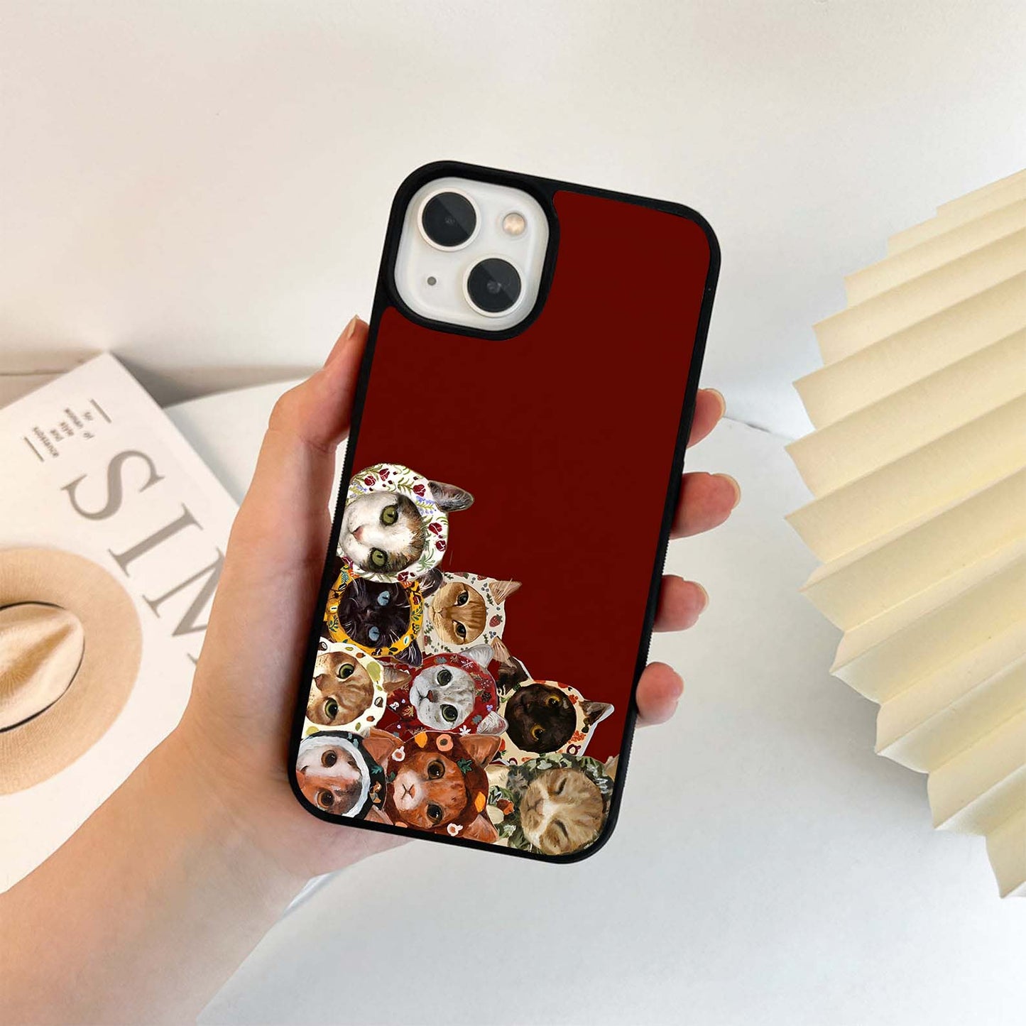 Cat Gang Aura Glass Case