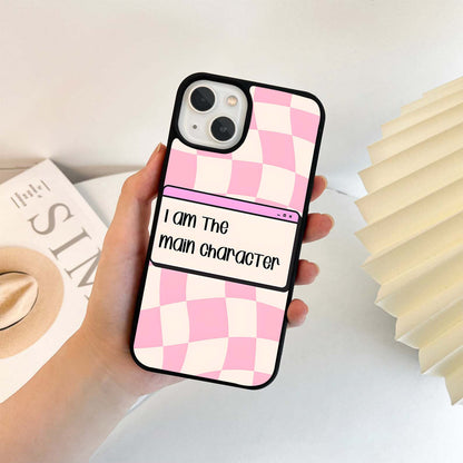 I Am the Main Character Glass Case