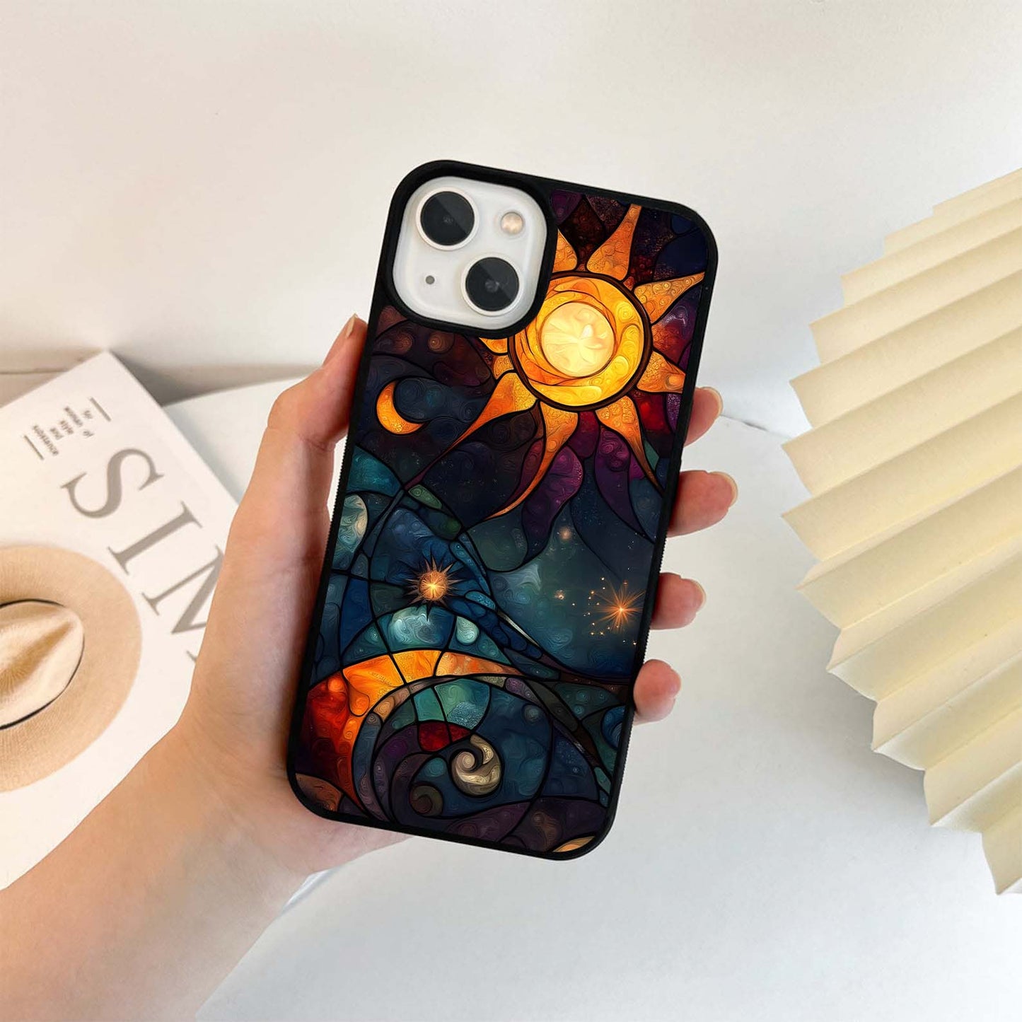 Golden Wing Rise Glass Case