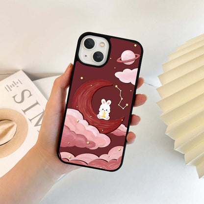 Starlit Bunny Glass Case