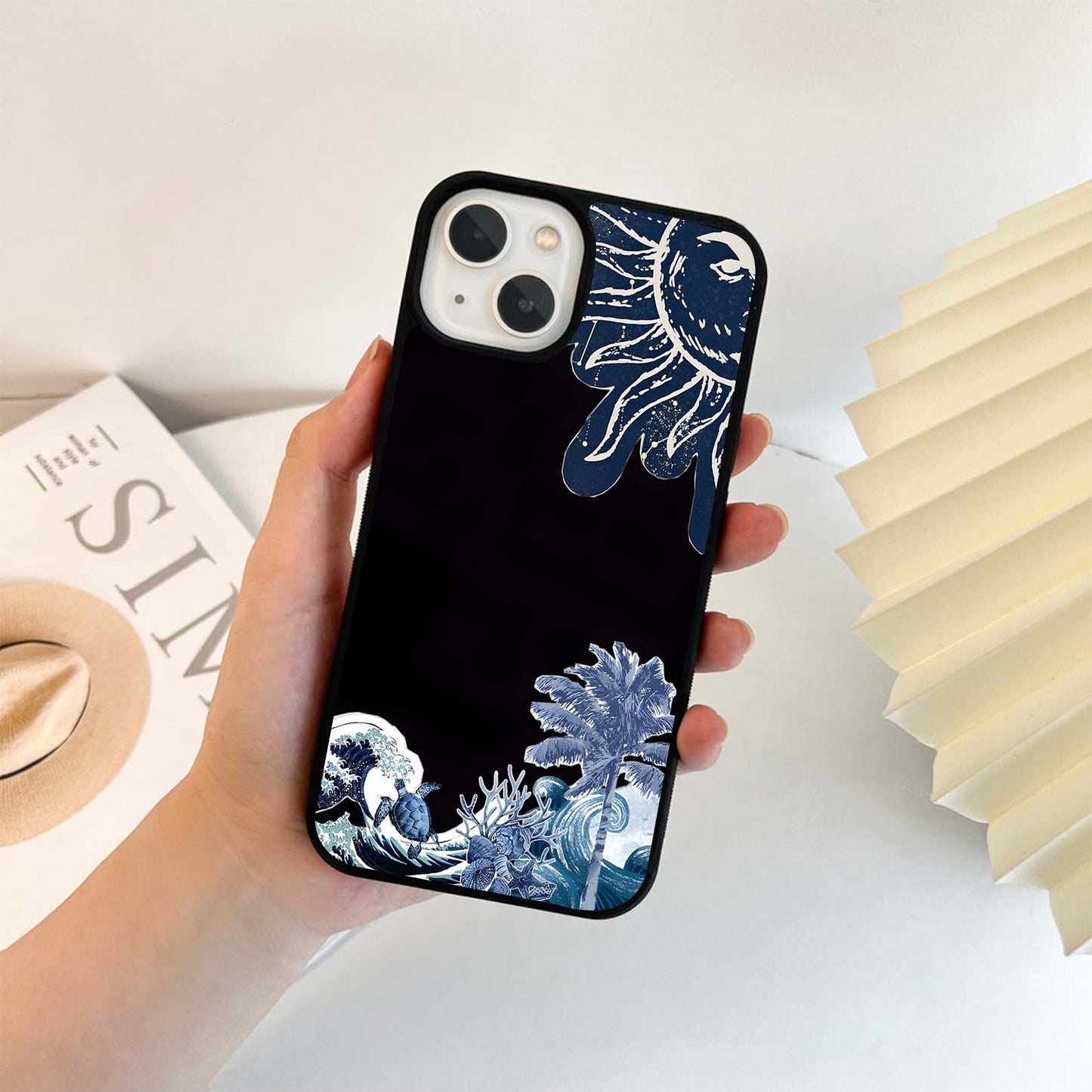 Midnight Ocean Secrets Glass Case